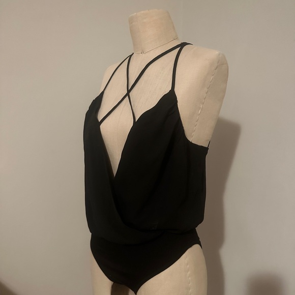 NWT silky bodysuit - Picture 2 of 4